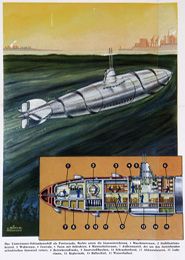 Das Unterwasser-Schraubenschiff als Posttorpedo