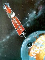 TV-Satellit aus Bild der Wissenschaft 4, 1968