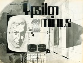 Klaus Bürgle - Illustrationen aus:<br>Herbert W. Franke: Ypsilon Minus
