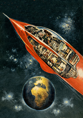 Helmuth Ellgaard - Titelbild für die Zeitschrift Kristall von 1957 (Nr. 23) (danke an Tommi Laeng)